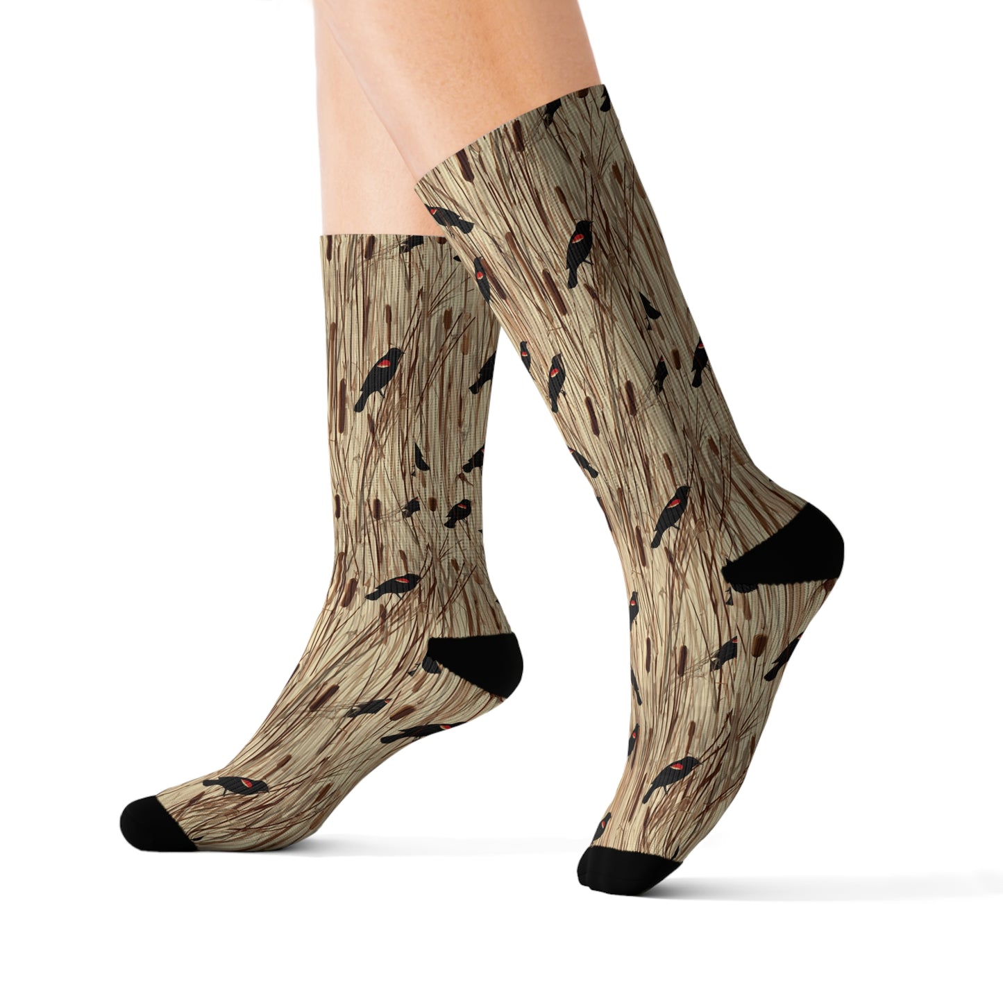 Fun and stylish Golf Course design socks