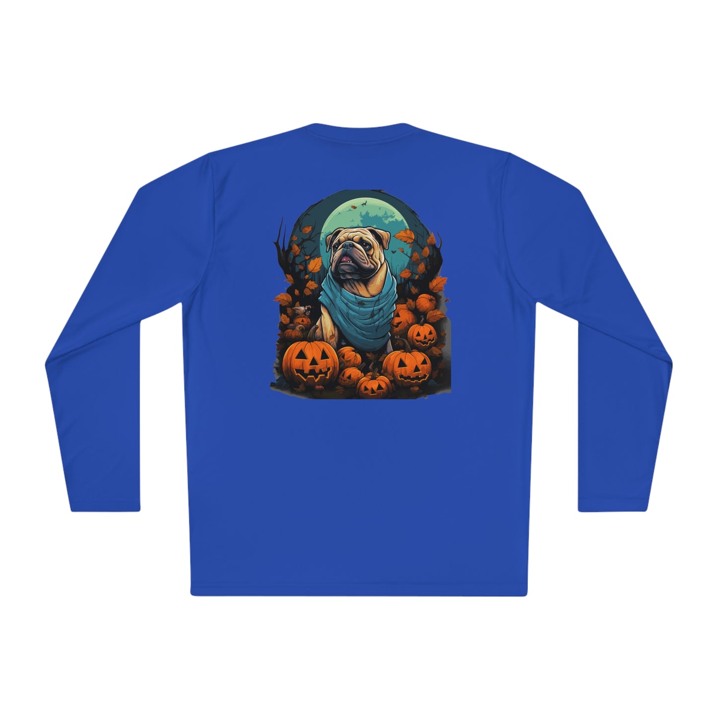 Halloween Bulldog Lightweight Long Sleeve Tee