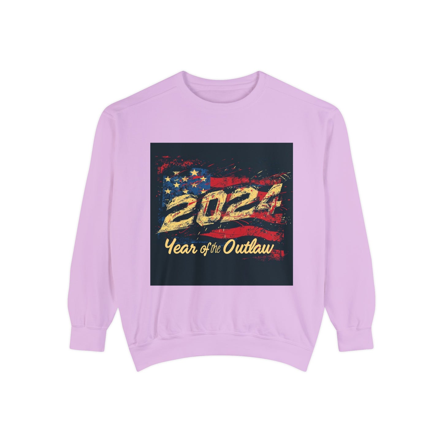 2024 Year of the Outlaw Unisex Garment-Dyed Sweatshirt