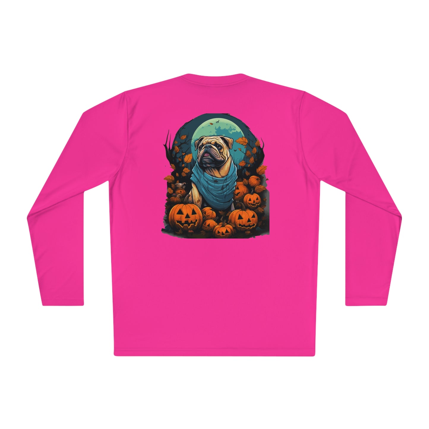 Halloween Bulldog Lightweight Long Sleeve Tee