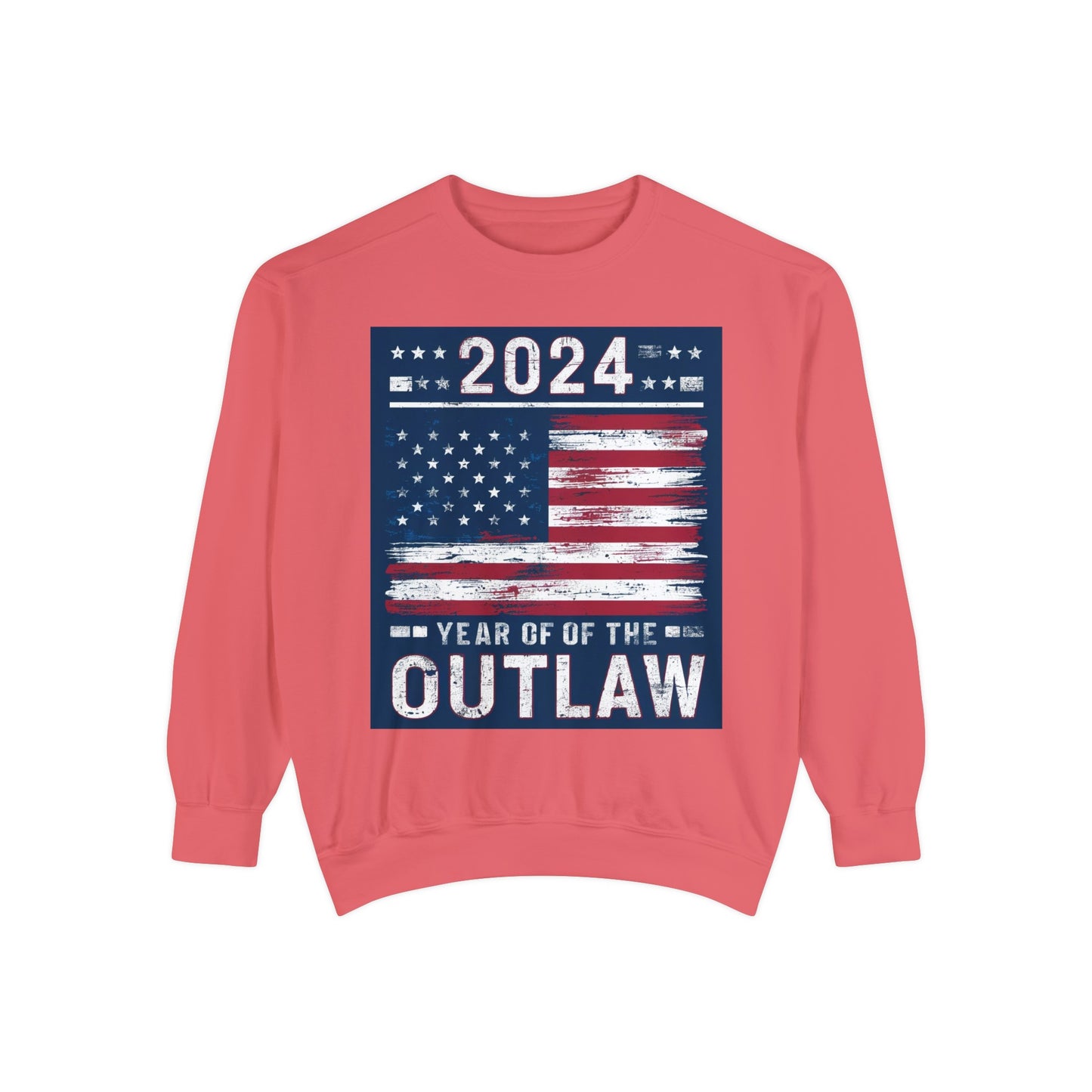 2024 Year of the Outlaw Unisex Garment-Dyed Sweatshirt
