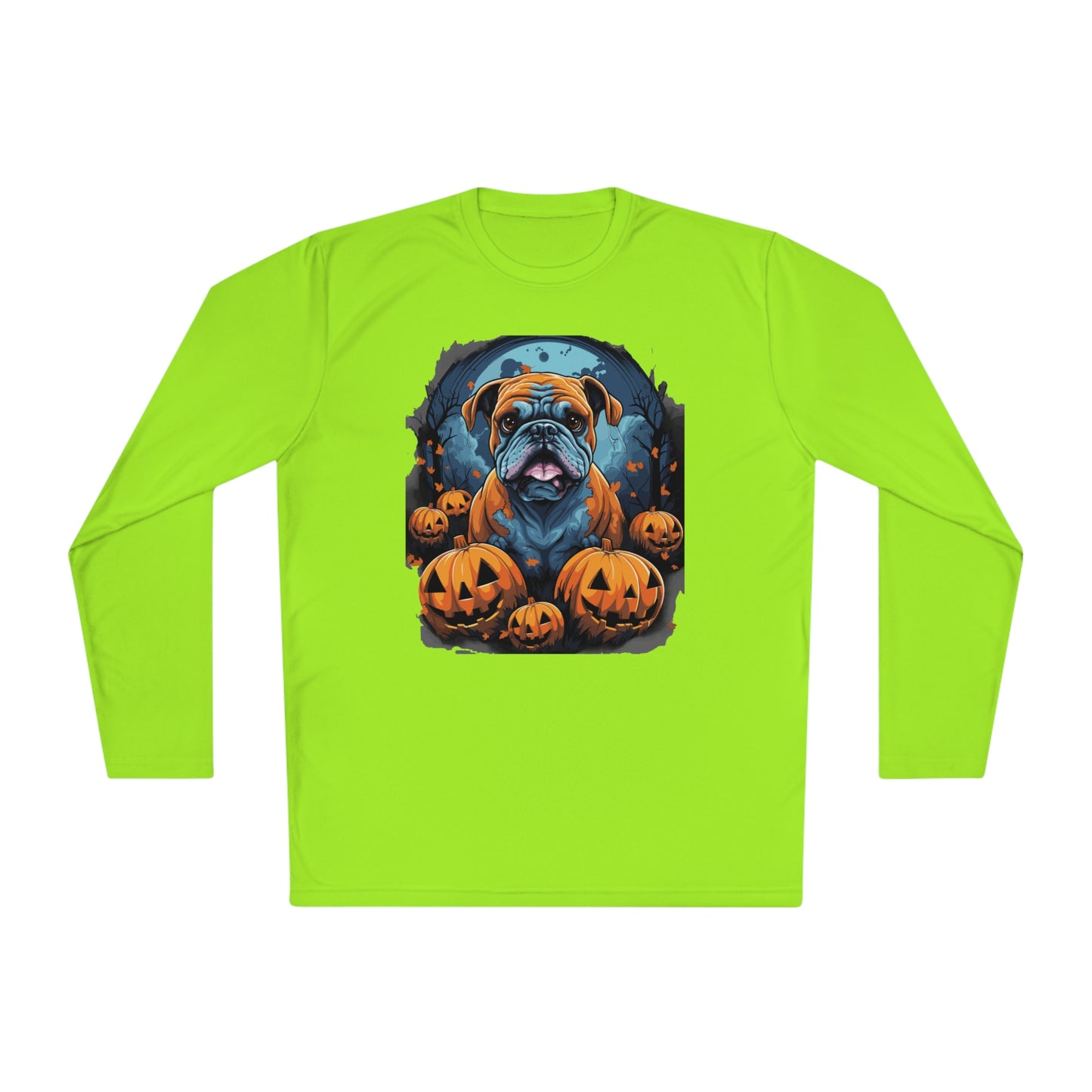 Halloween Bulldog Lightweight Long Sleeve Tee