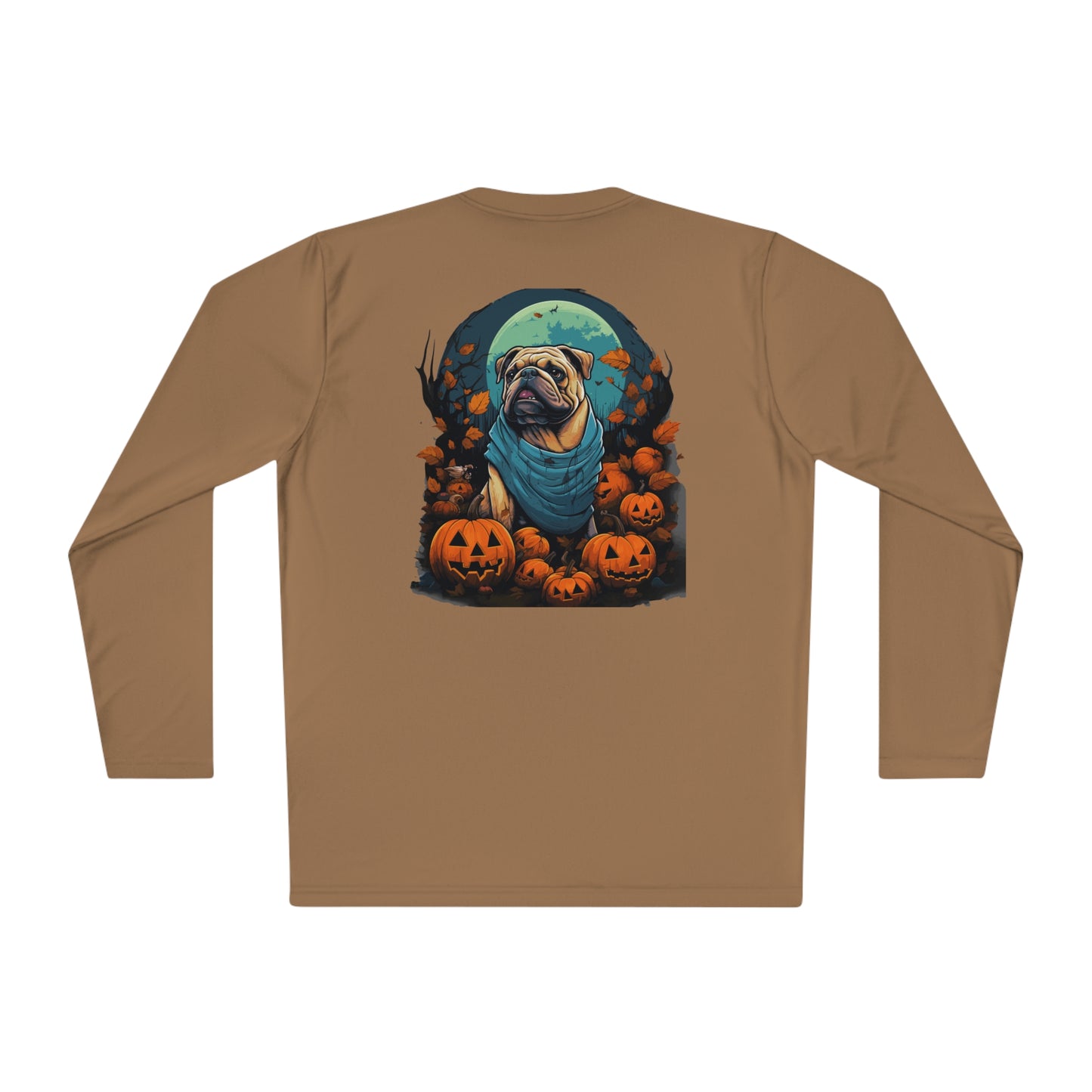 Halloween Bulldog Lightweight Long Sleeve Tee