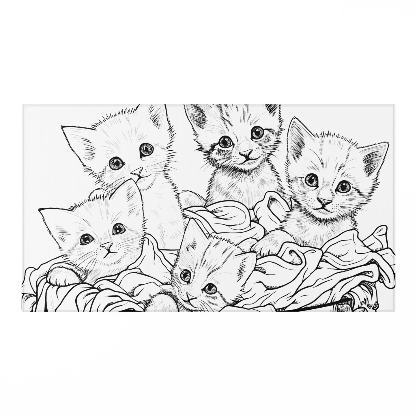 Basket of Kittens Dornier Rug