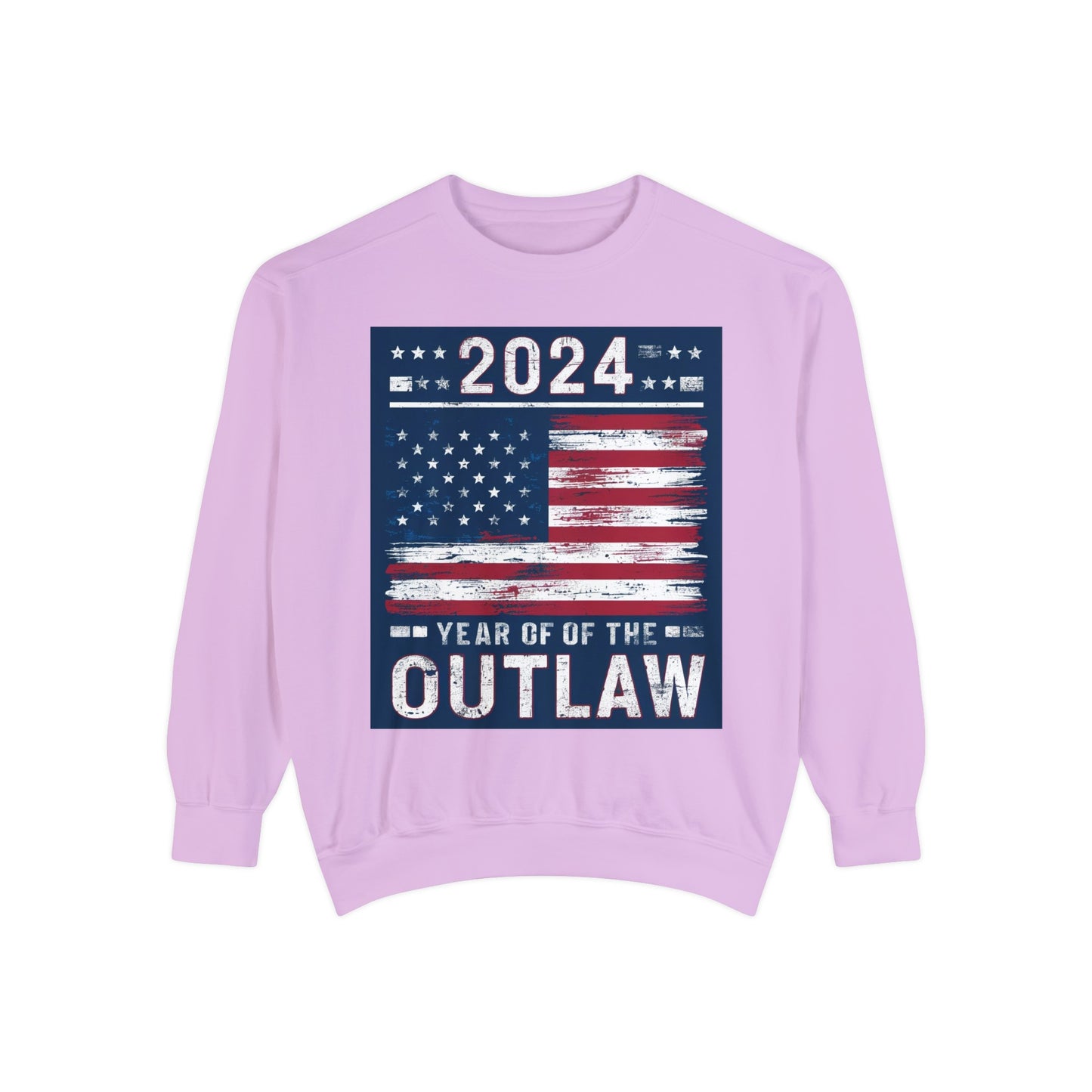 2024 Year of the Outlaw Unisex Garment-Dyed Sweatshirt