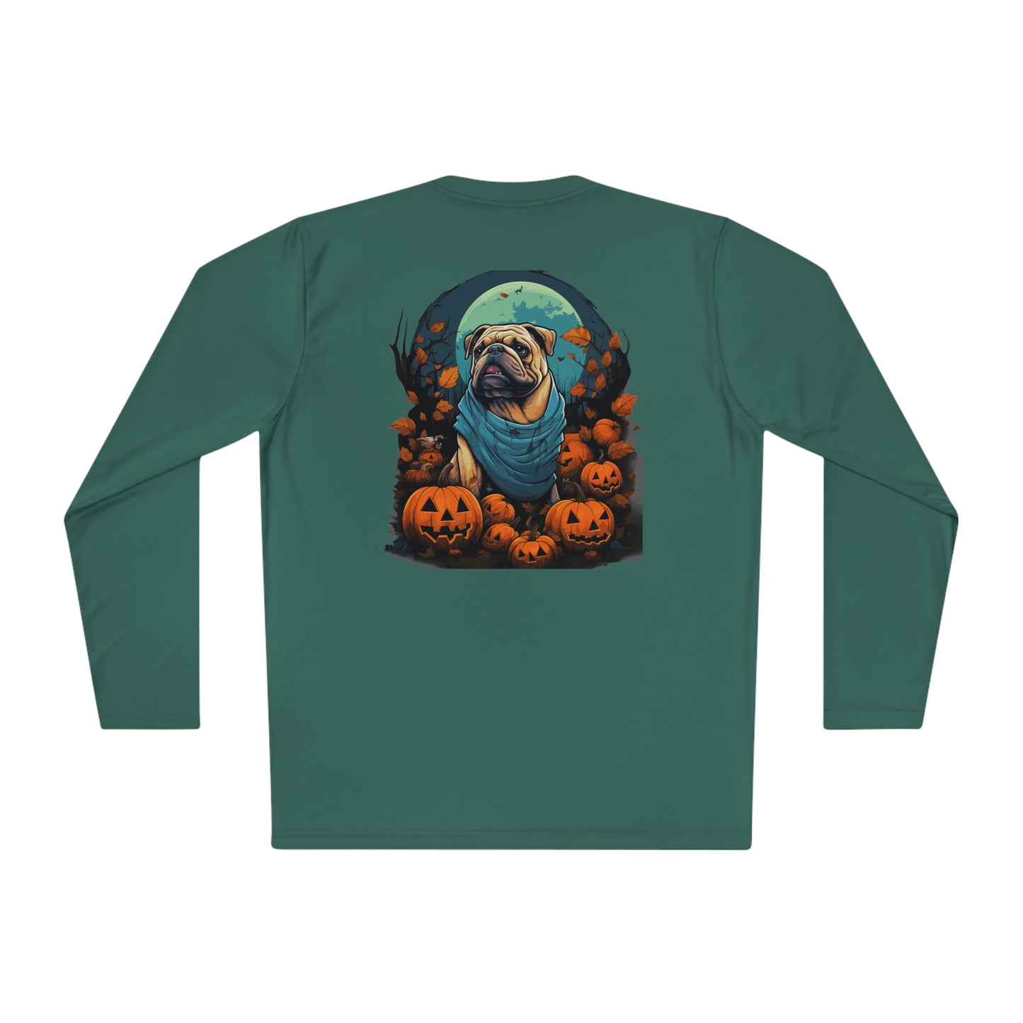 Halloween Bulldog Lightweight Long Sleeve Tee