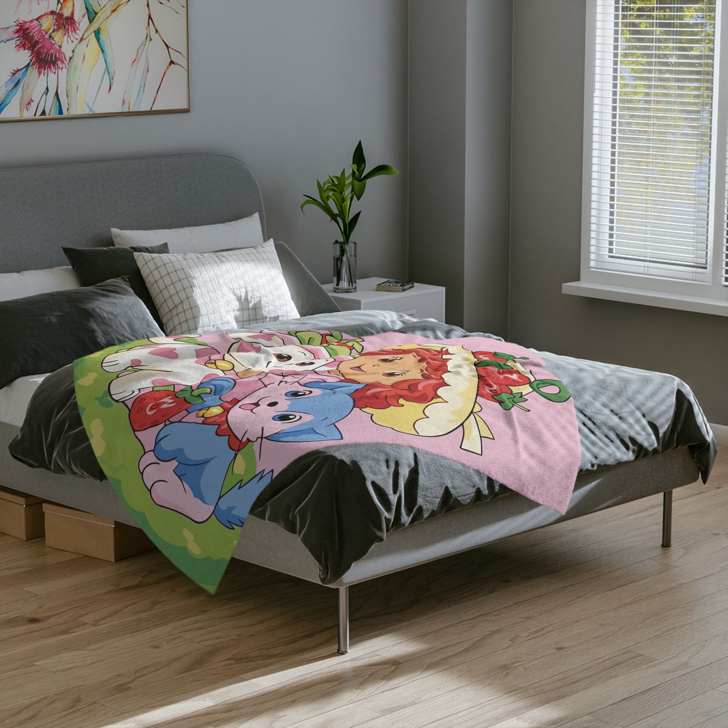 Velveteen Minky Blanket