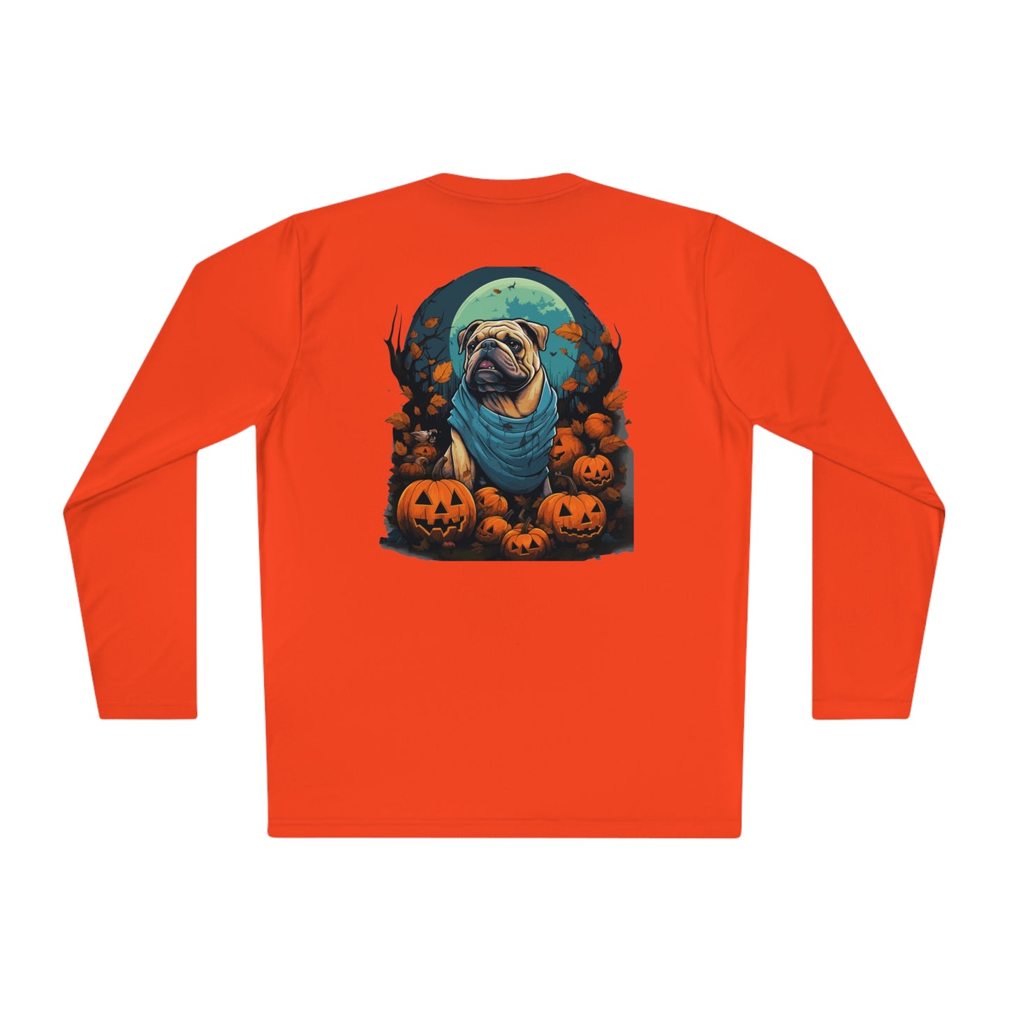 Halloween Bulldog Lightweight Long Sleeve Tee