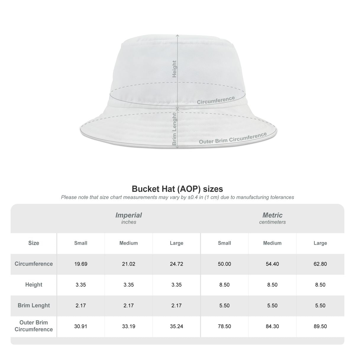 Golf Course Bucket Hat - Fun Golf Enthusiast Cap