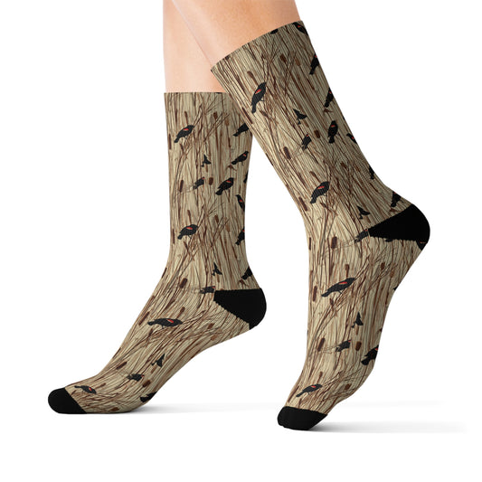 Fun and stylish Golf Course design socks