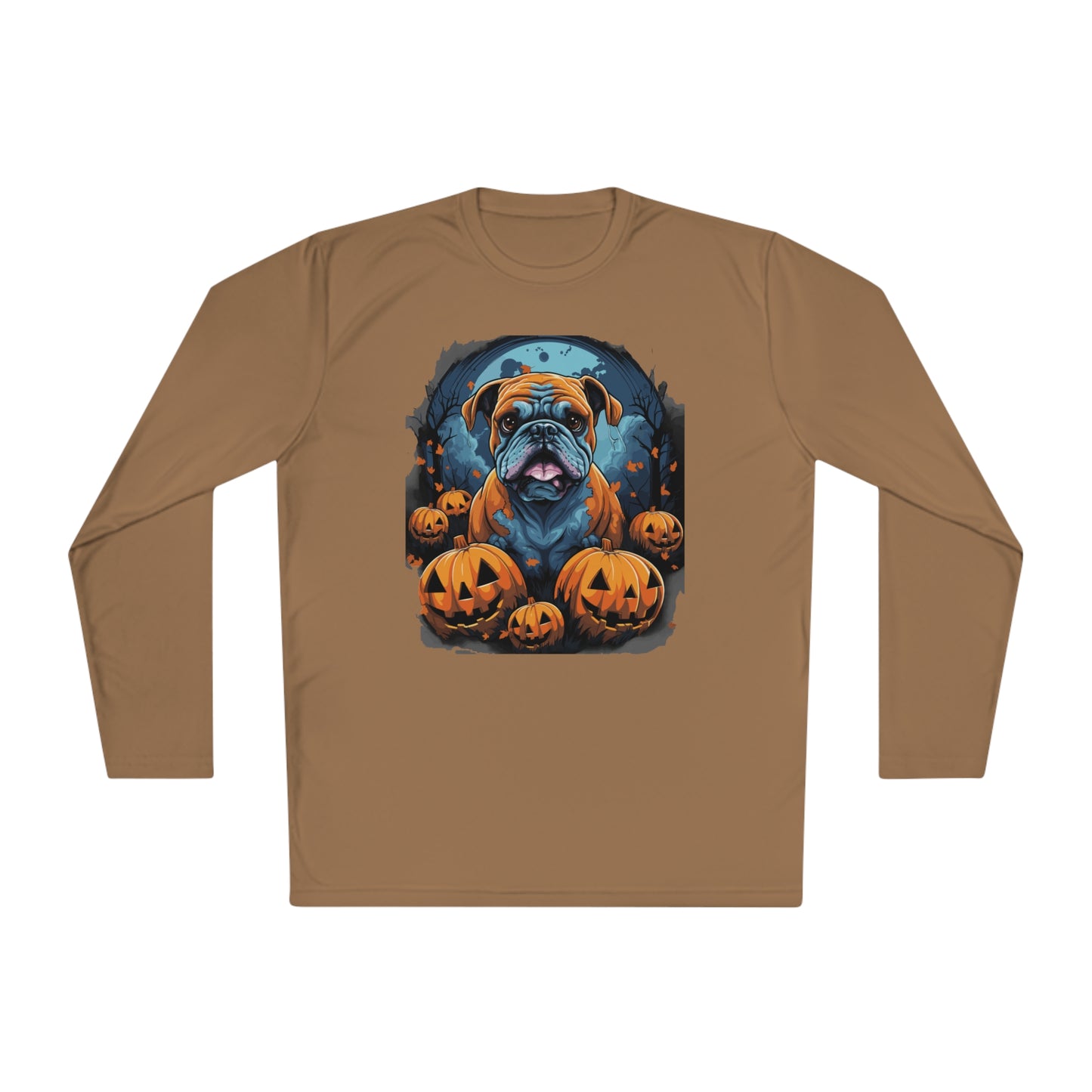 Halloween Bulldog Lightweight Long Sleeve Tee