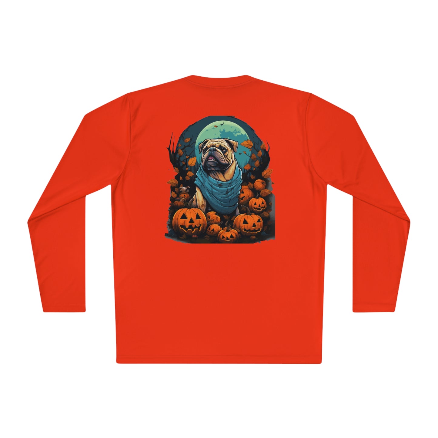 Halloween Bulldog Lightweight Long Sleeve Tee