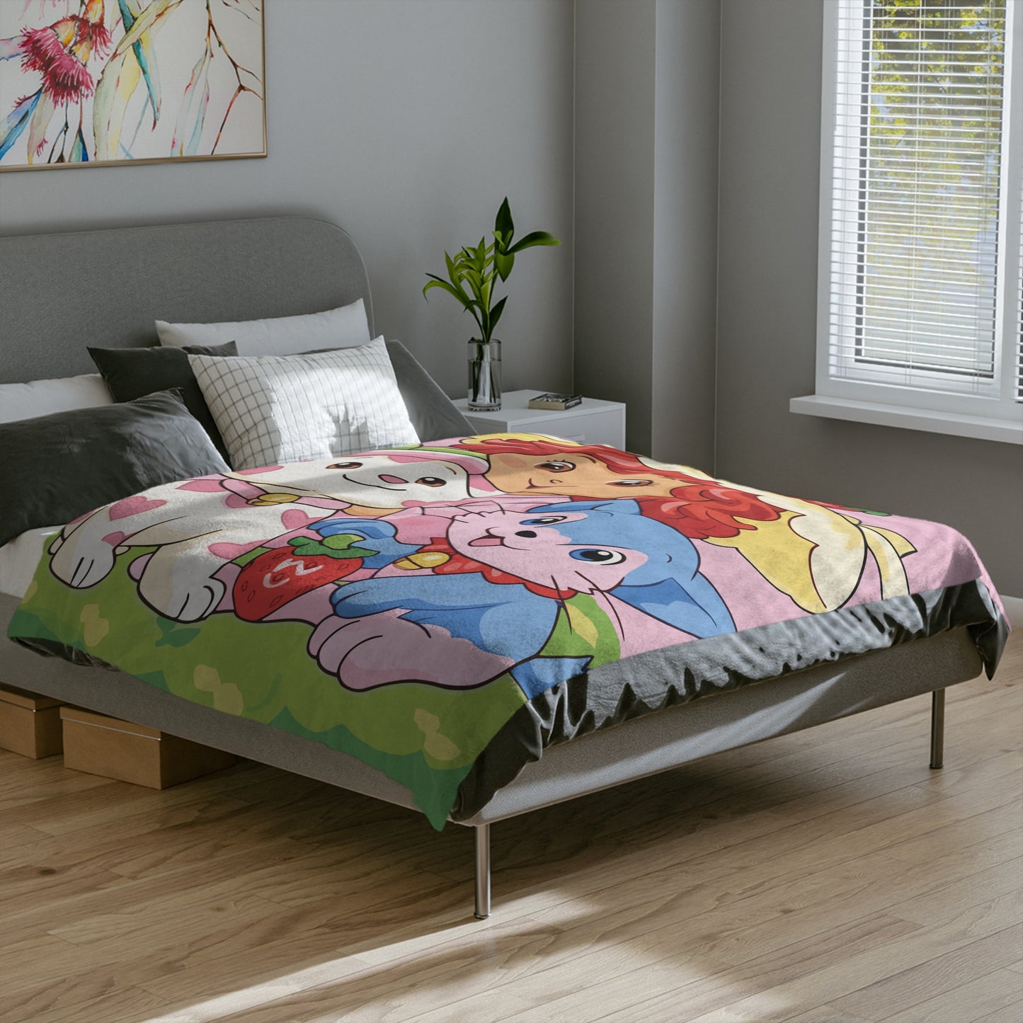 Velveteen Minky Blanket