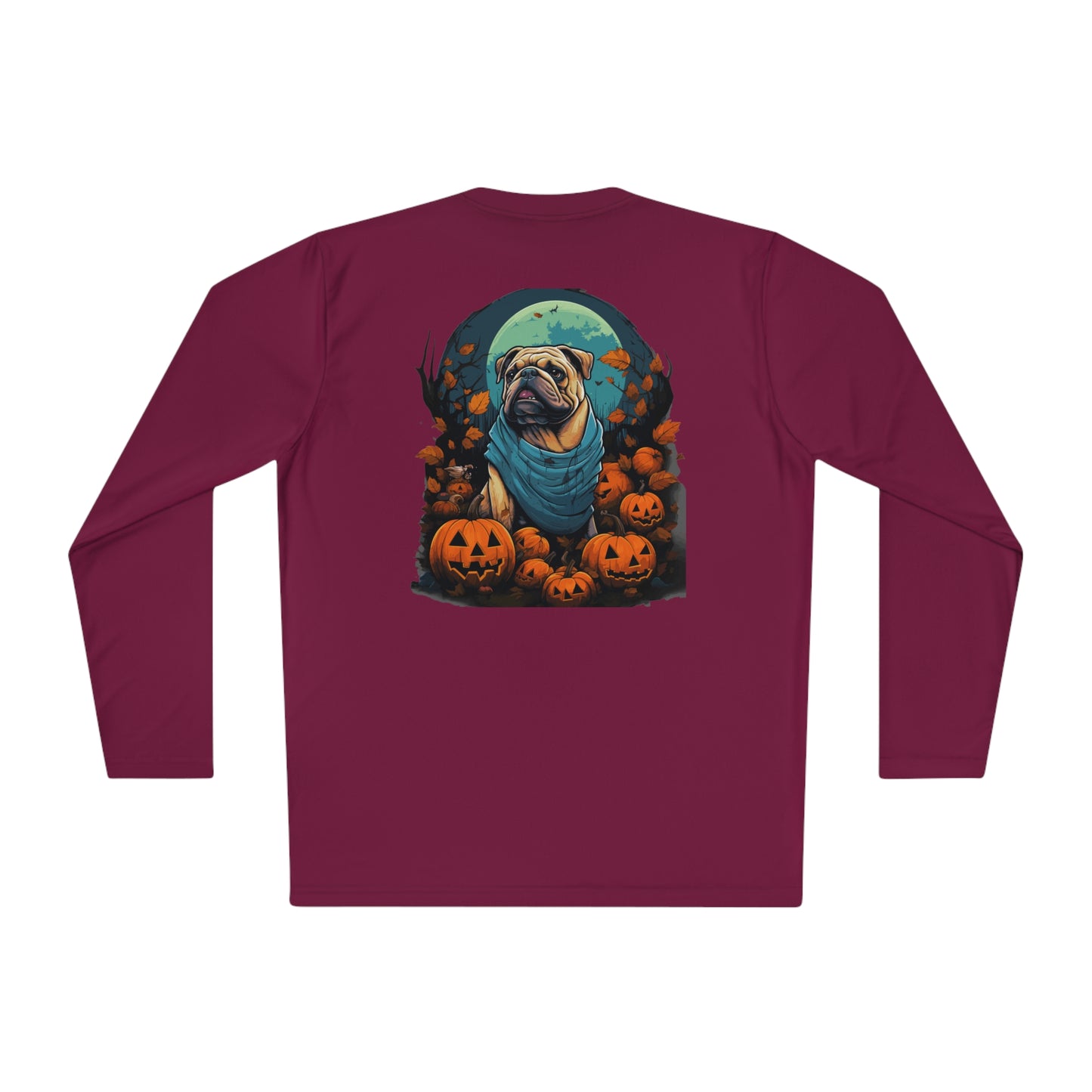 Halloween Bulldog Lightweight Long Sleeve Tee