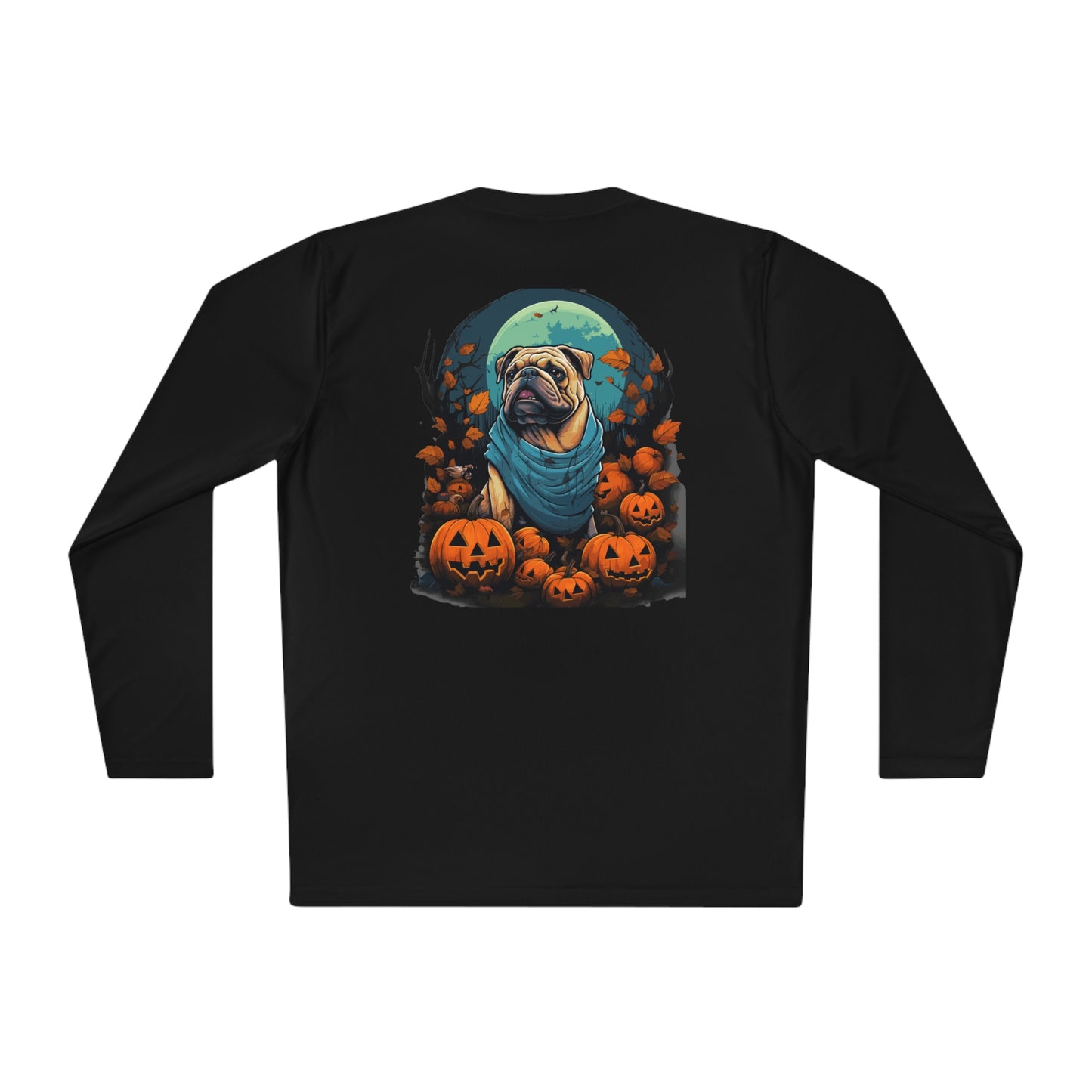 Halloween Bulldog Lightweight Long Sleeve Tee