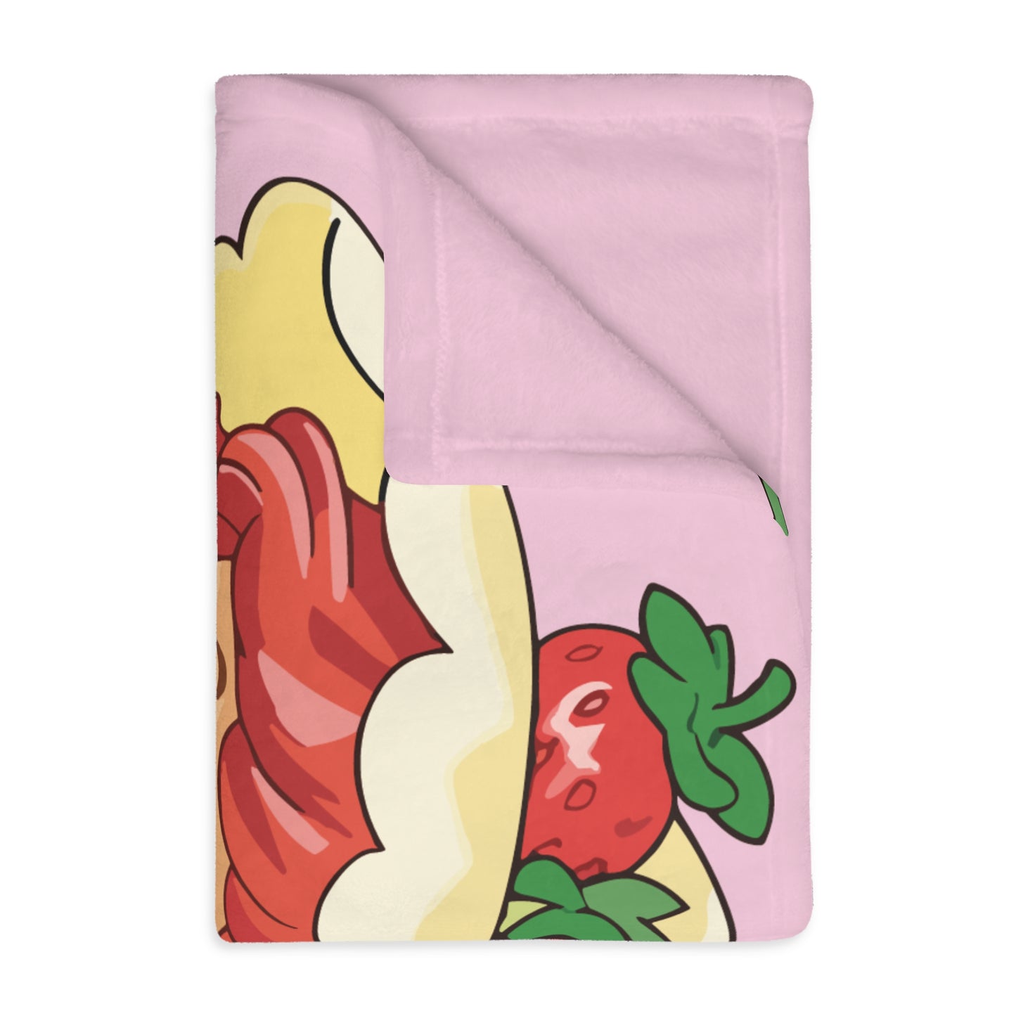Velveteen Minky Blanket (Two-sided print)