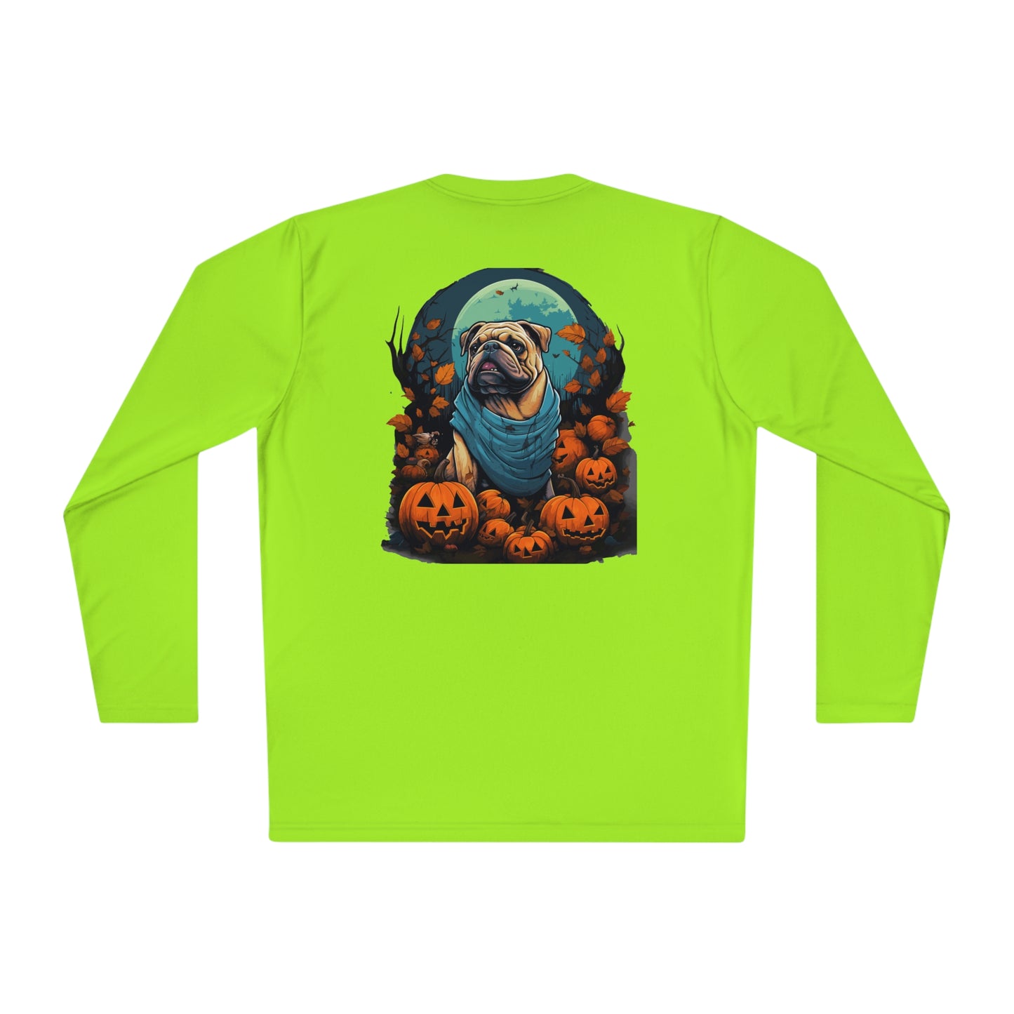 Halloween Bulldog Lightweight Long Sleeve Tee