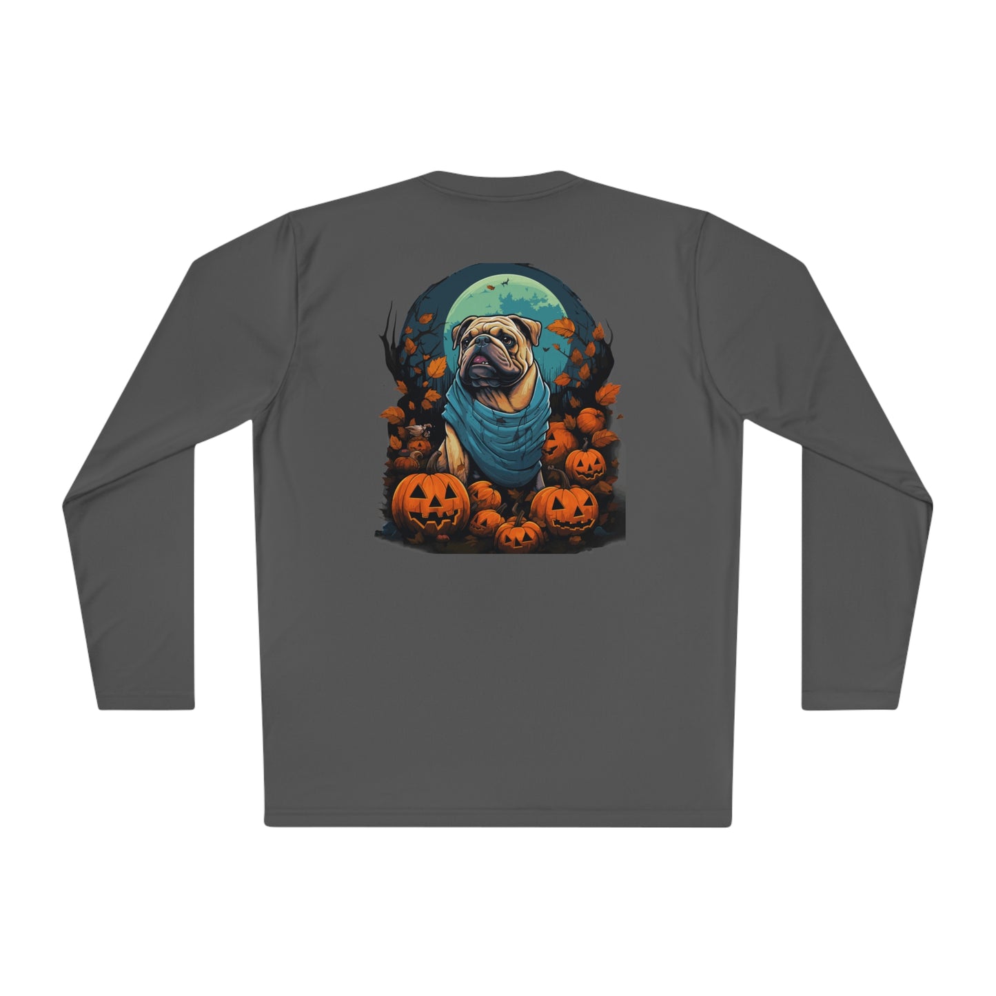 Halloween Bulldog Lightweight Long Sleeve Tee