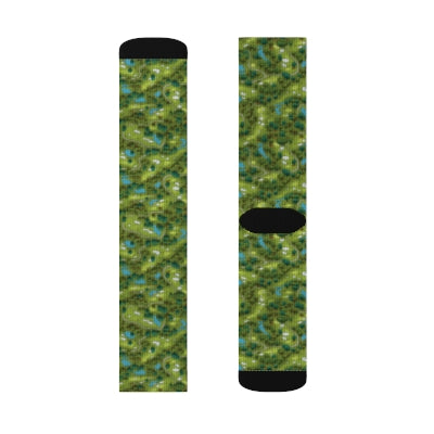Fun and stylish Golf Course design socks