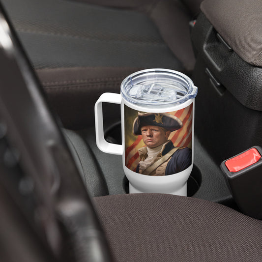 TRUMP 2024 Travel mug with a handle