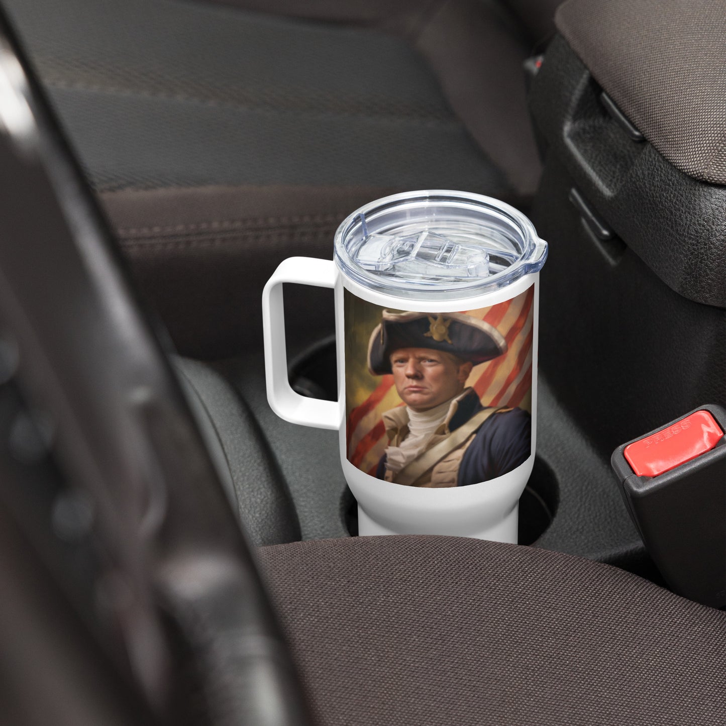 TRUMP 2024 Travel mug with a handle