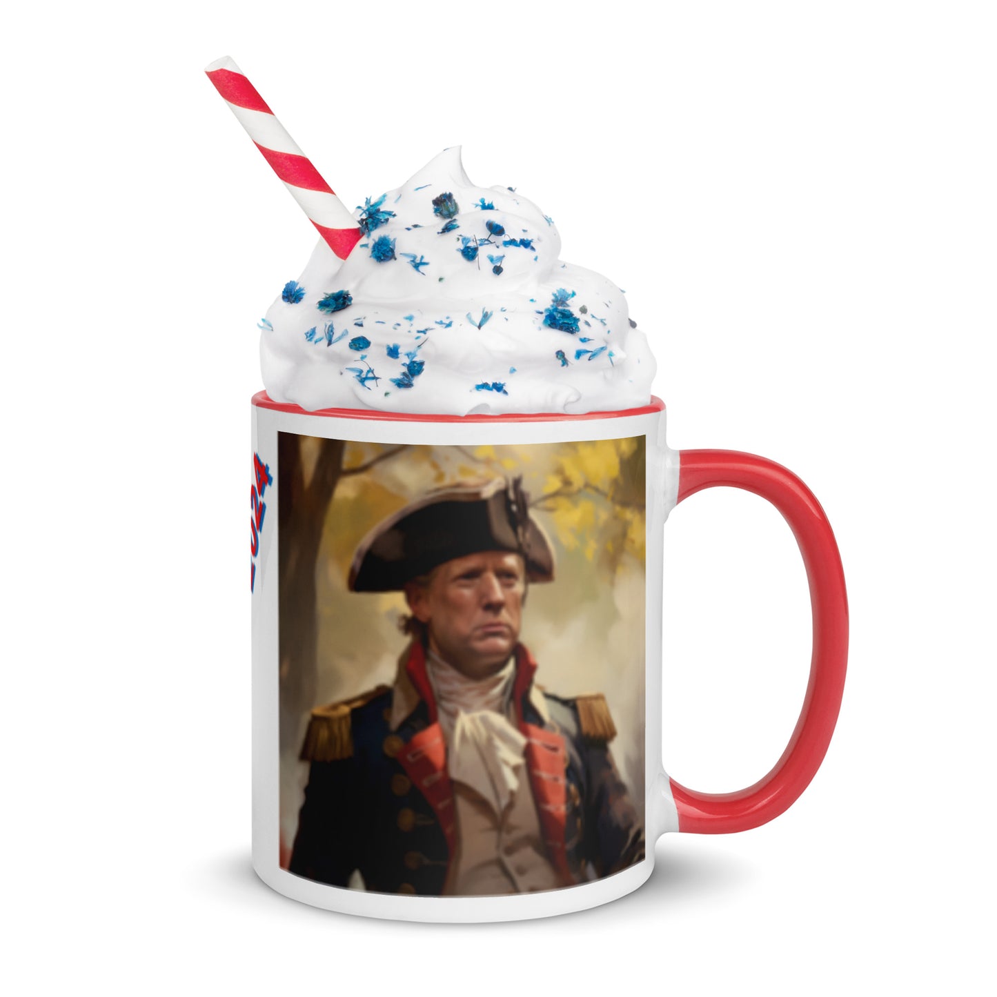TRUMP 2024 Mug with Red Color Inside