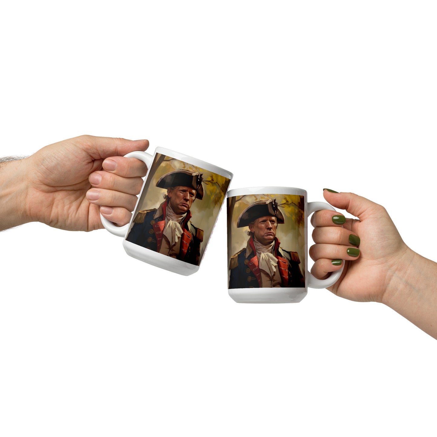 TRUMP 2024 White glossy mug