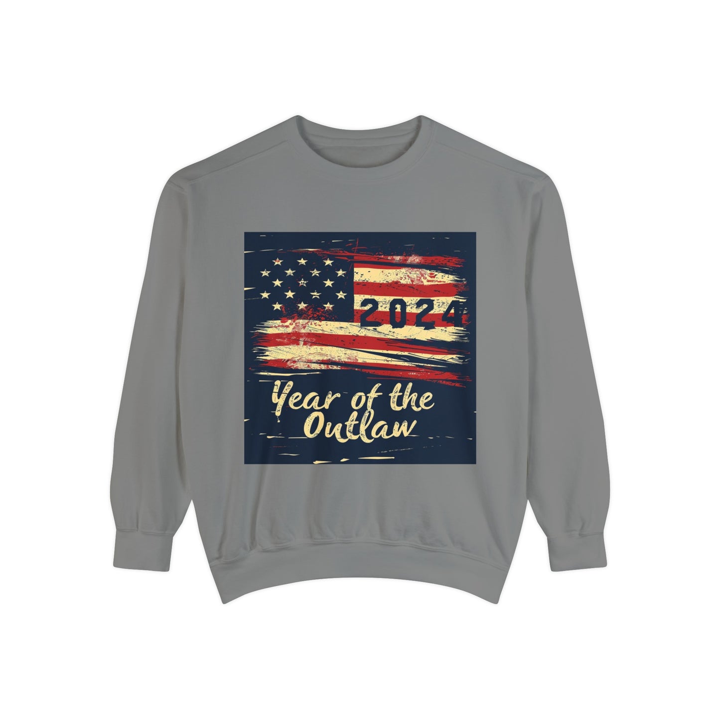 2024 Year of the Outlaw Unisex Garment-Dyed Sweatshirt