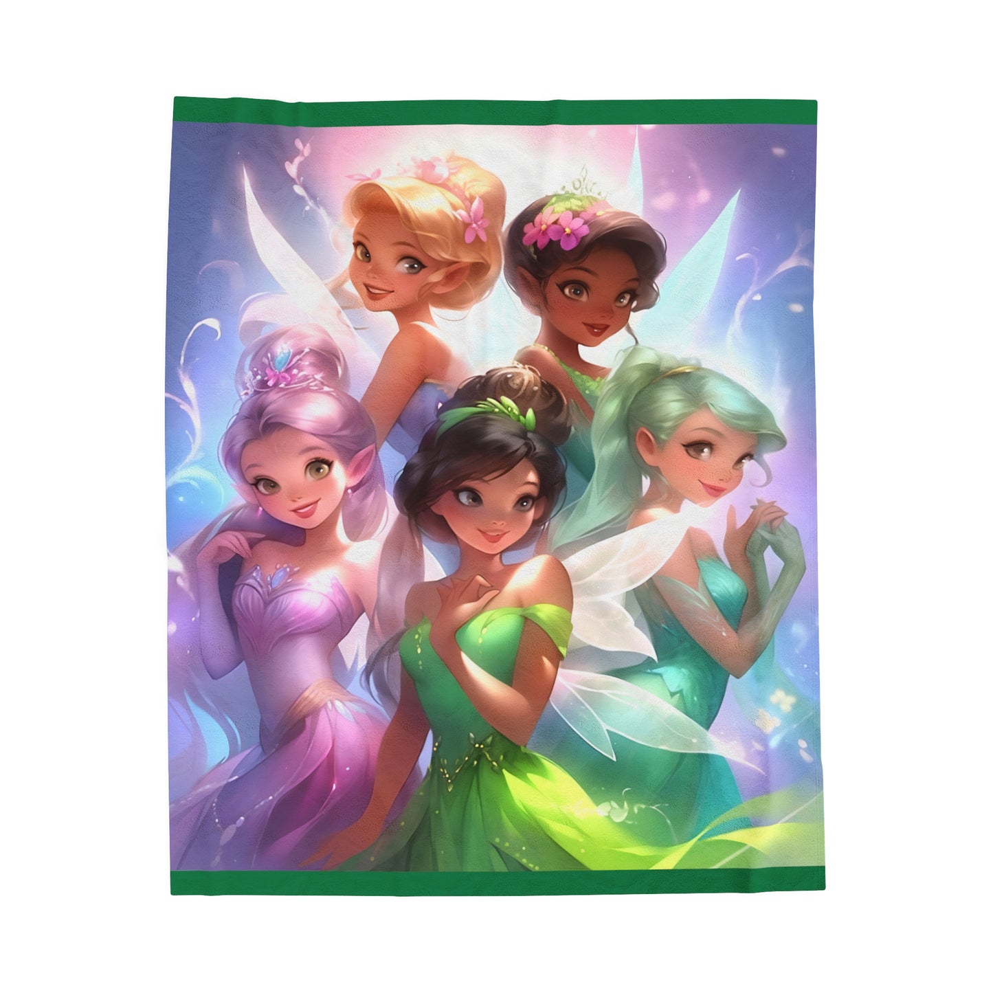 Cathy's Fairies Velveteen Plush Blanket