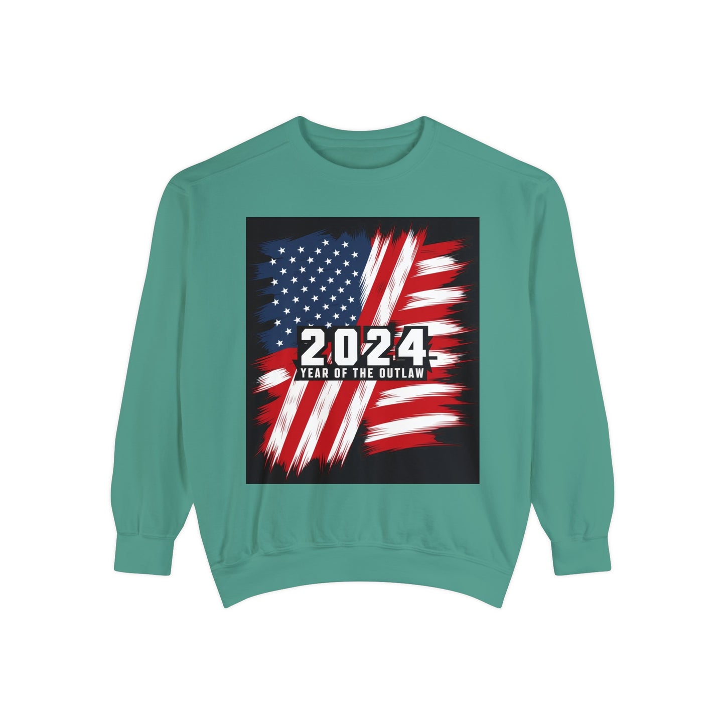 2024 Year of the Outlaw Unisex Garment-Dyed Sweatshirt