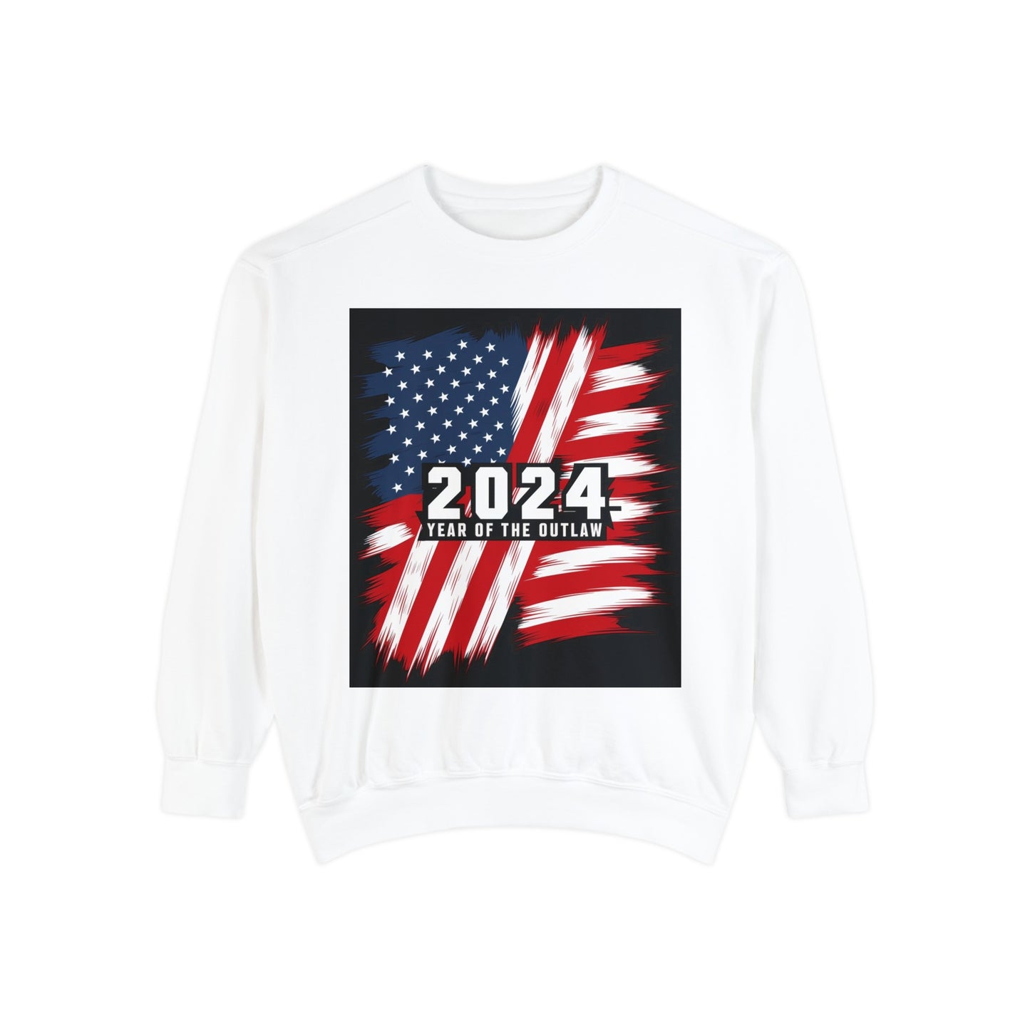 2024 Year of the Outlaw Unisex Garment-Dyed Sweatshirt