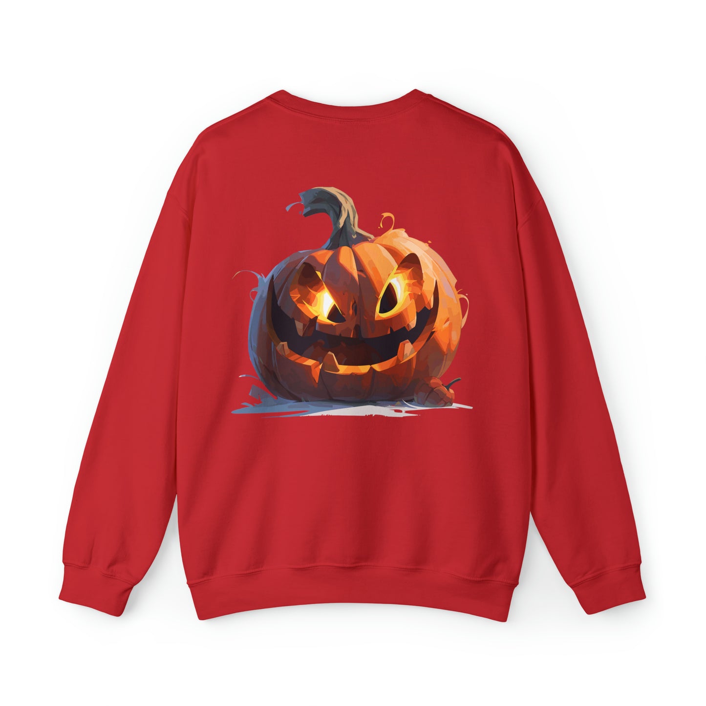 Halloween Pumpkin Crewneck Sweatshirt