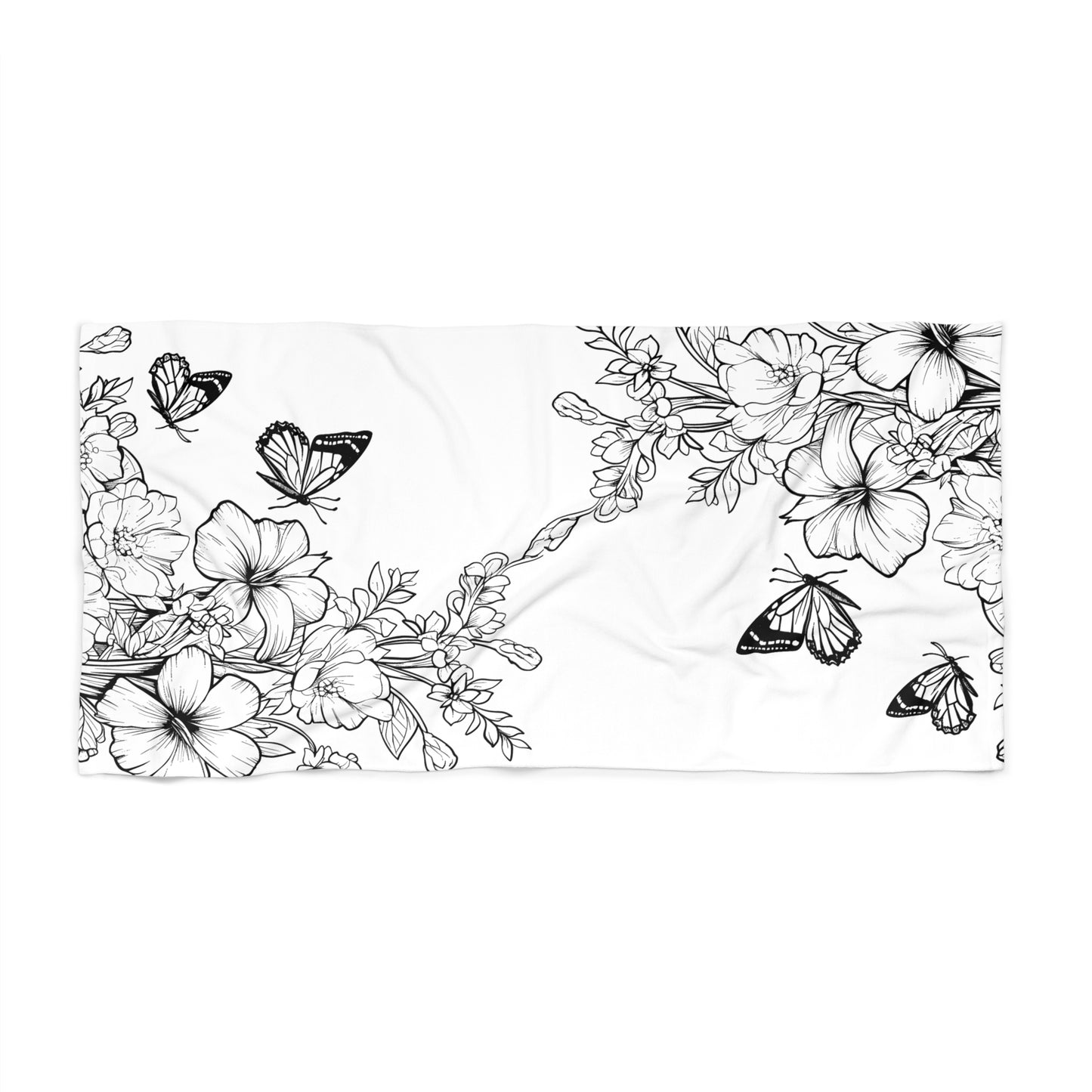 Butterfly Premium Bath Towel