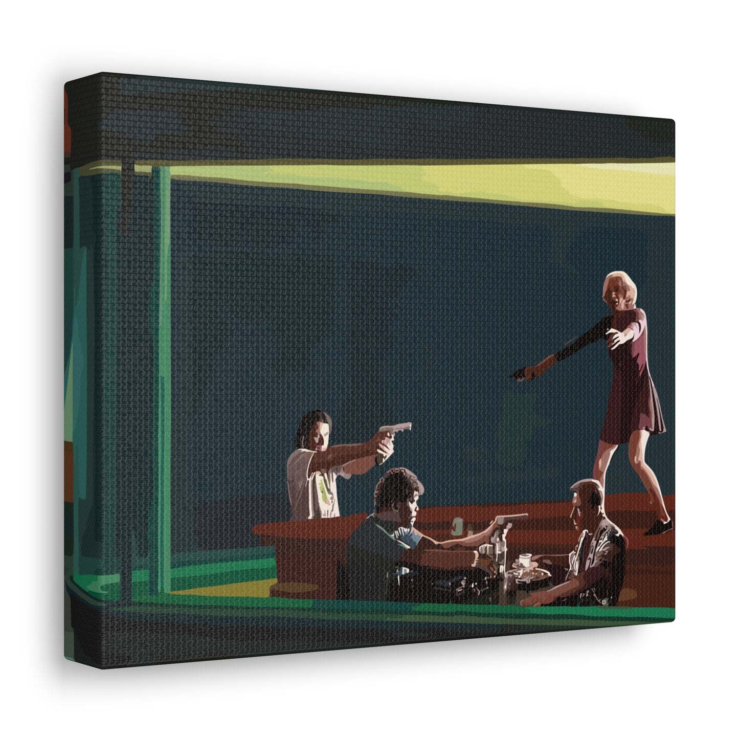 Pulp Nighthawks Canvas Gallery Wraps