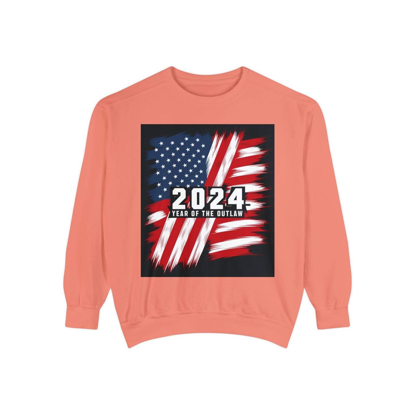 2024 Year of the Outlaw Unisex Garment-Dyed Sweatshirt