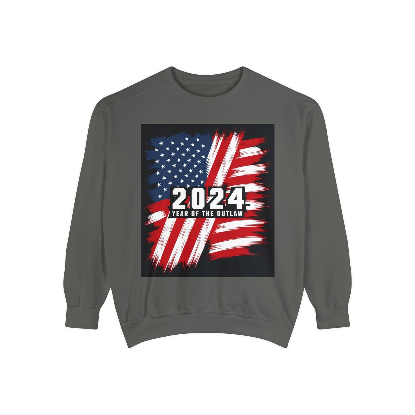 2024 Year of the Outlaw Unisex Garment-Dyed Sweatshirt