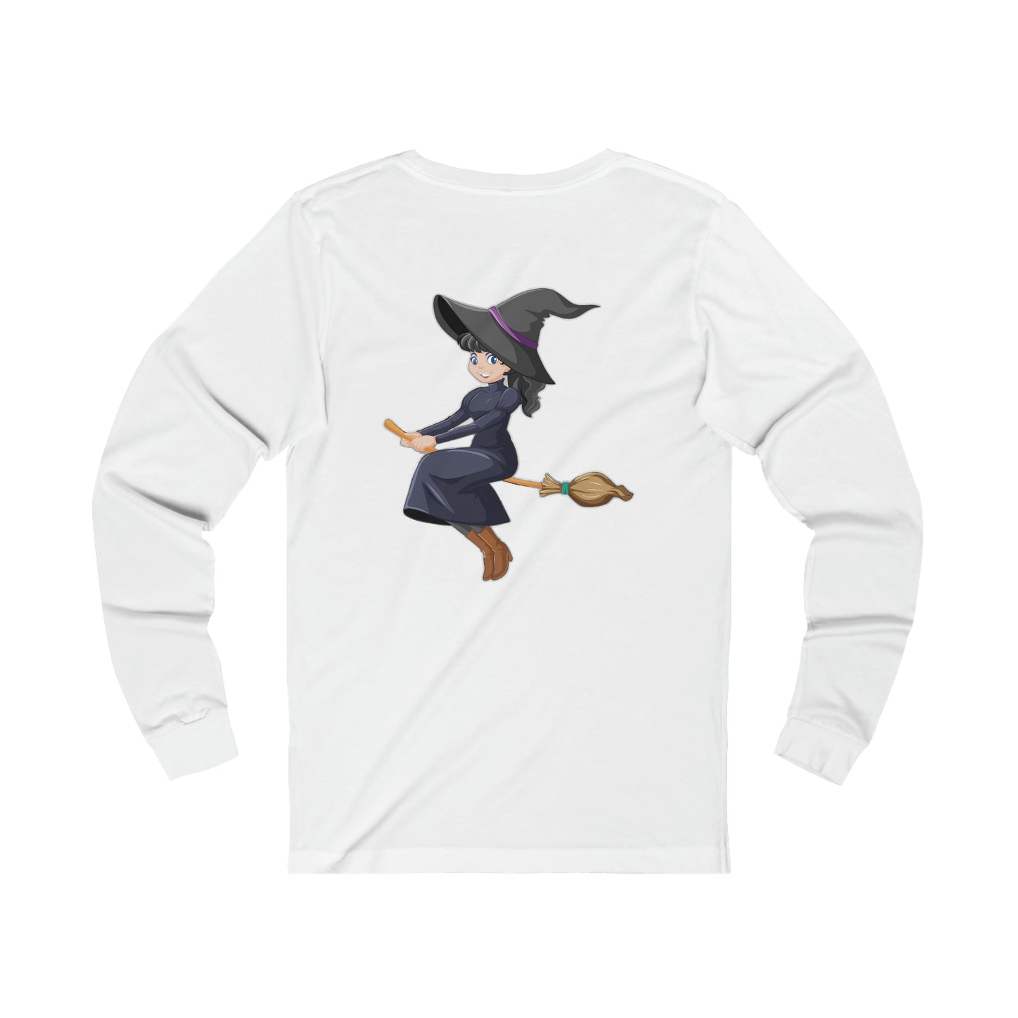 Cute Witch Unisex Jersey Long Sleeve Tee