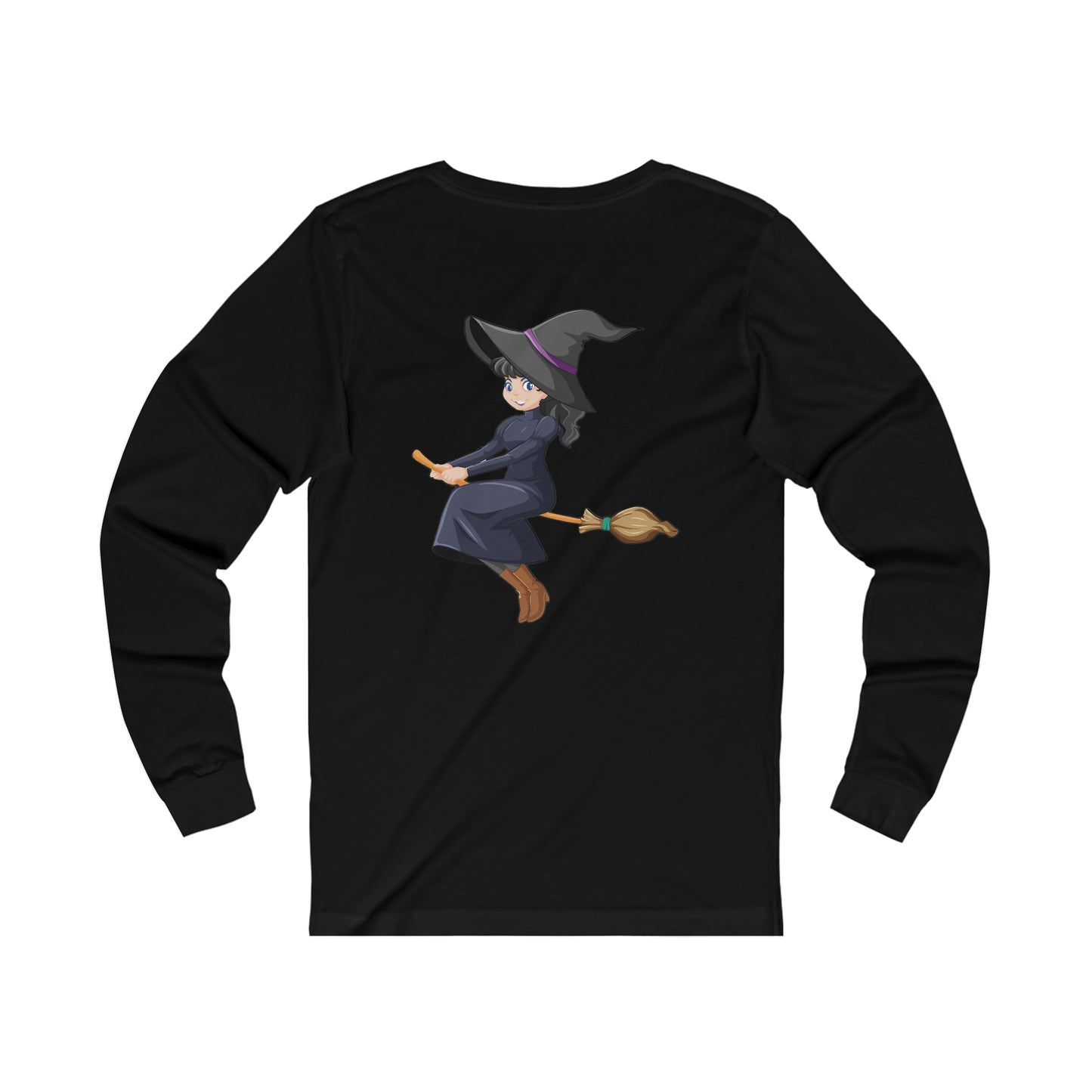 Cute Witch Unisex Jersey Long Sleeve Tee