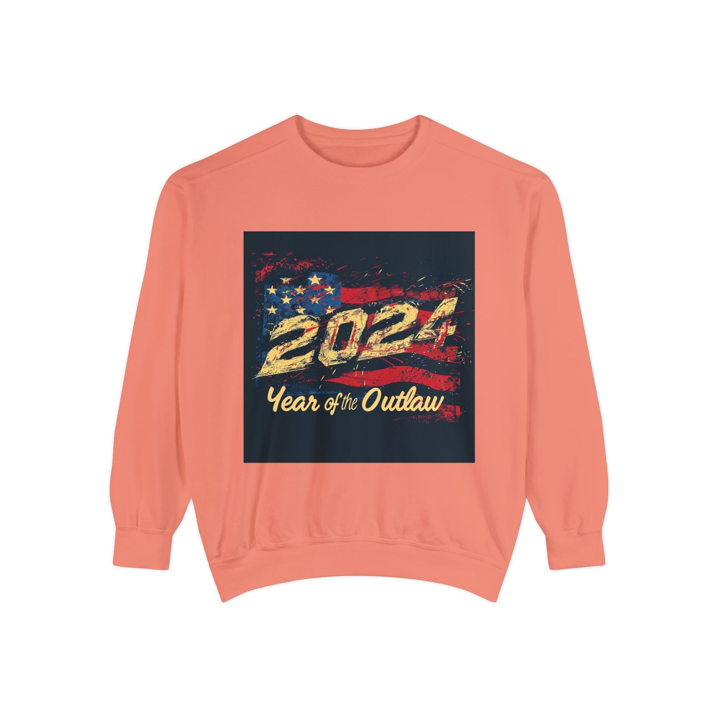 2024 Year of the Outlaw Unisex Garment-Dyed Sweatshirt