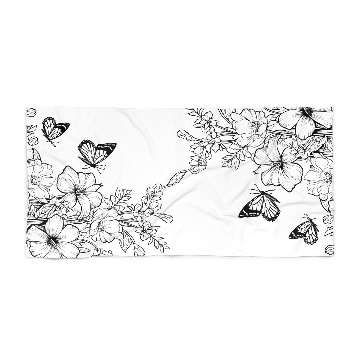 Butterfly Premium Bath Towel