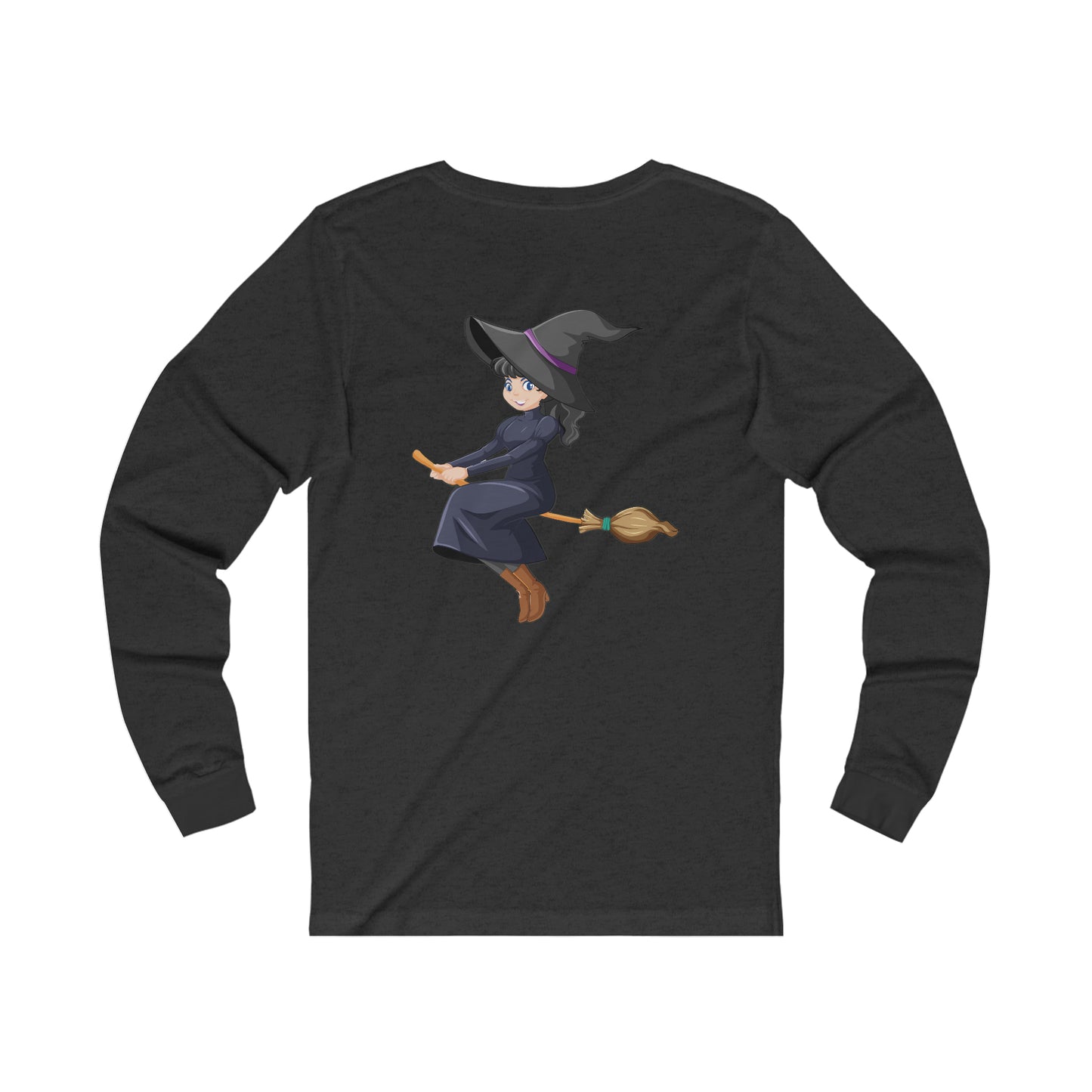 Cute Witch Unisex Jersey Long Sleeve Tee