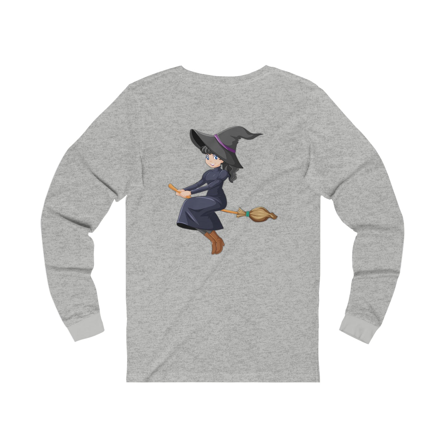 Cute Witch Unisex Jersey Long Sleeve Tee