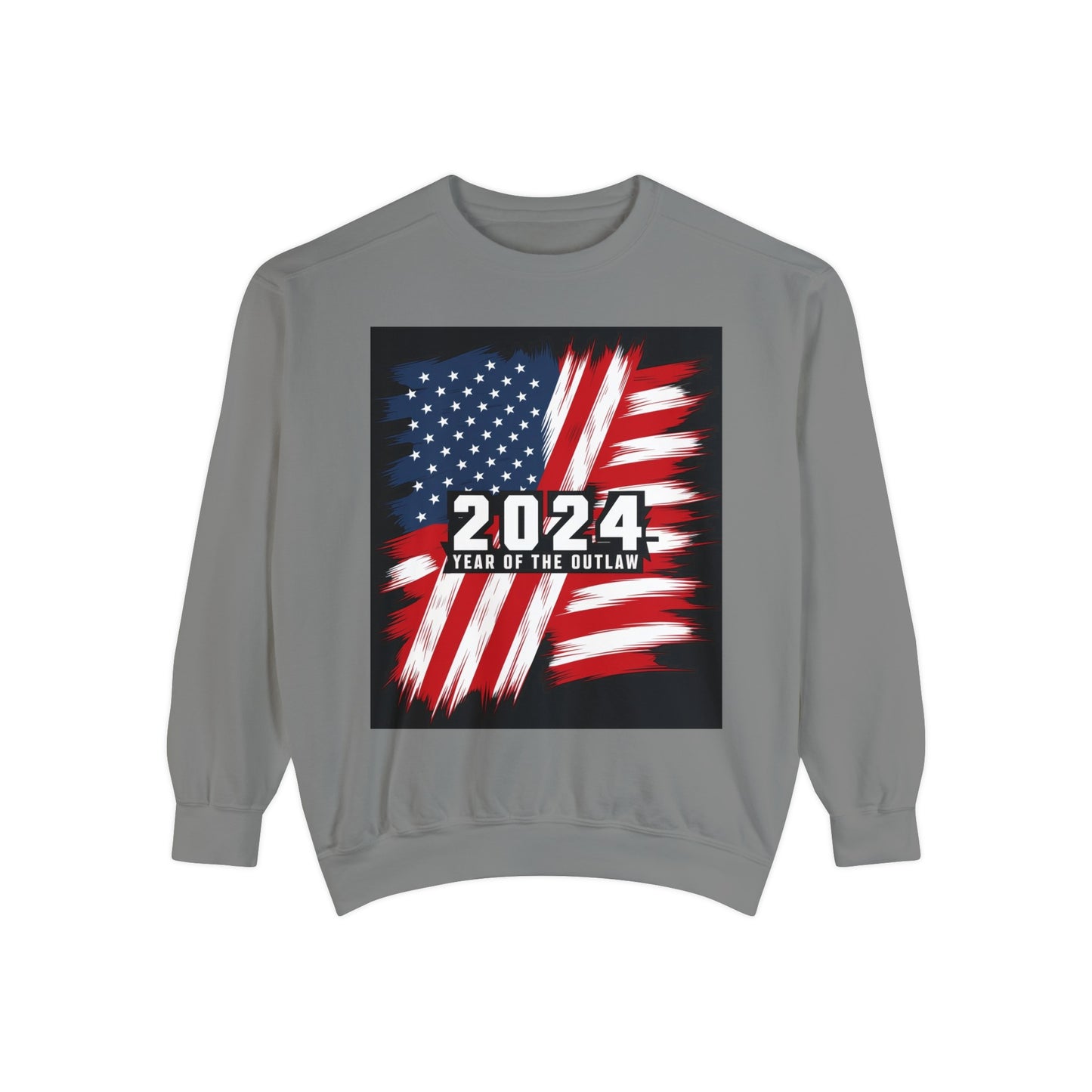 2024 Year of the Outlaw Unisex Garment-Dyed Sweatshirt