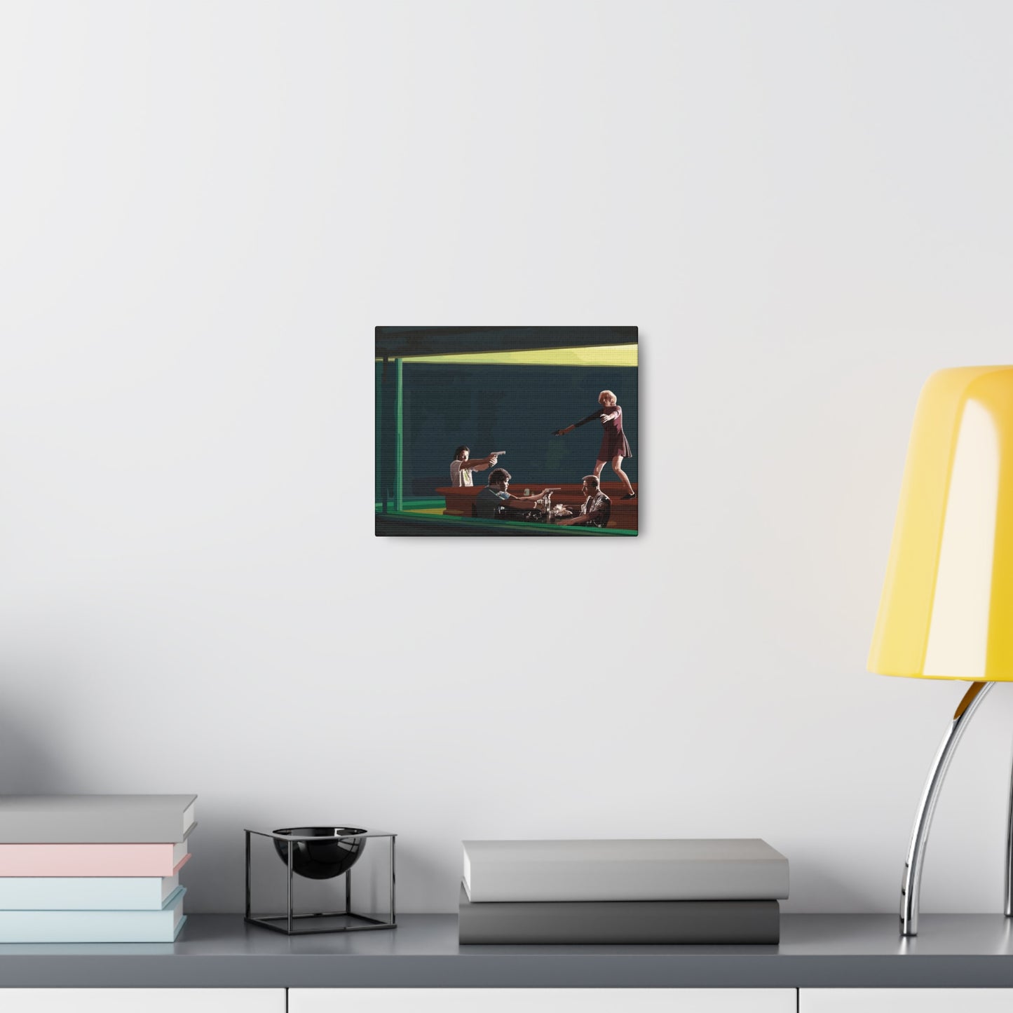 Pulp Nighthawks Canvas Gallery Wraps