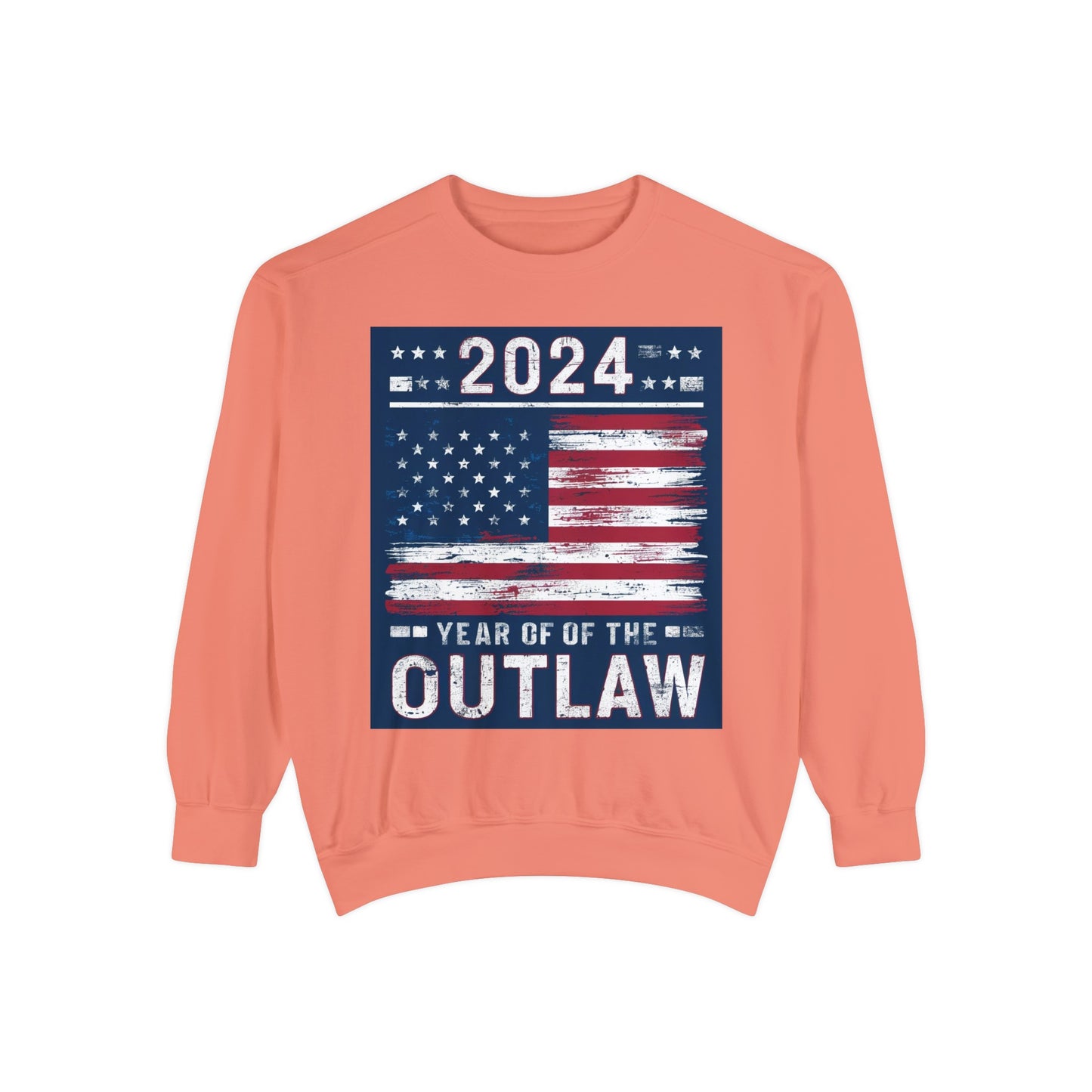 2024 Year of the Outlaw Unisex Garment-Dyed Sweatshirt