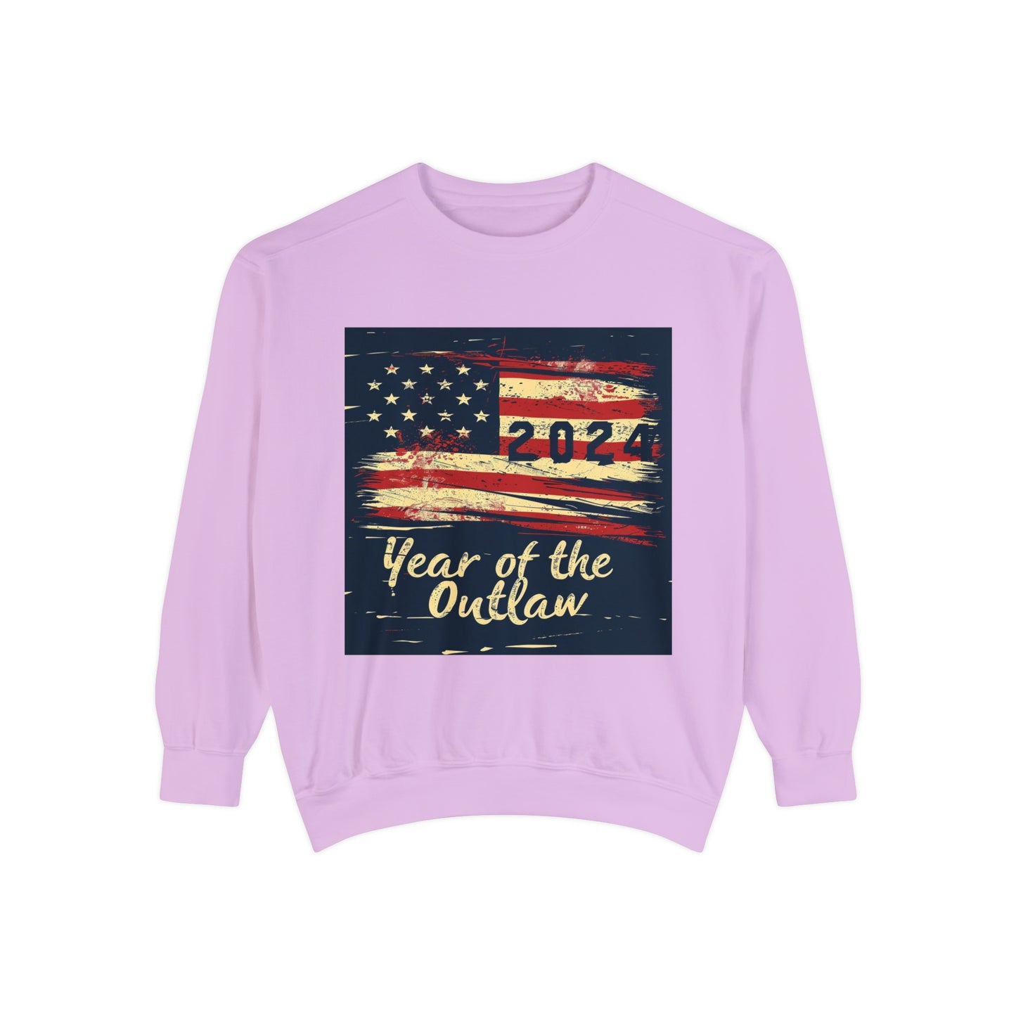 2024 Year of the Outlaw Unisex Garment-Dyed Sweatshirt