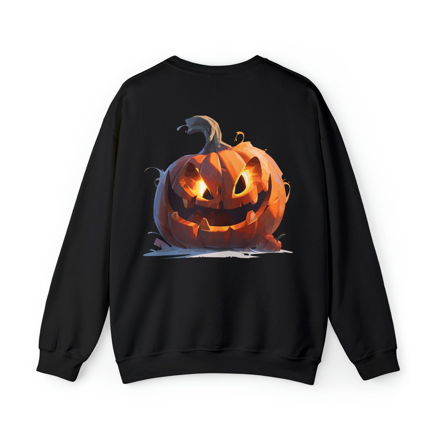 Halloween Pumpkin Crewneck Sweatshirt