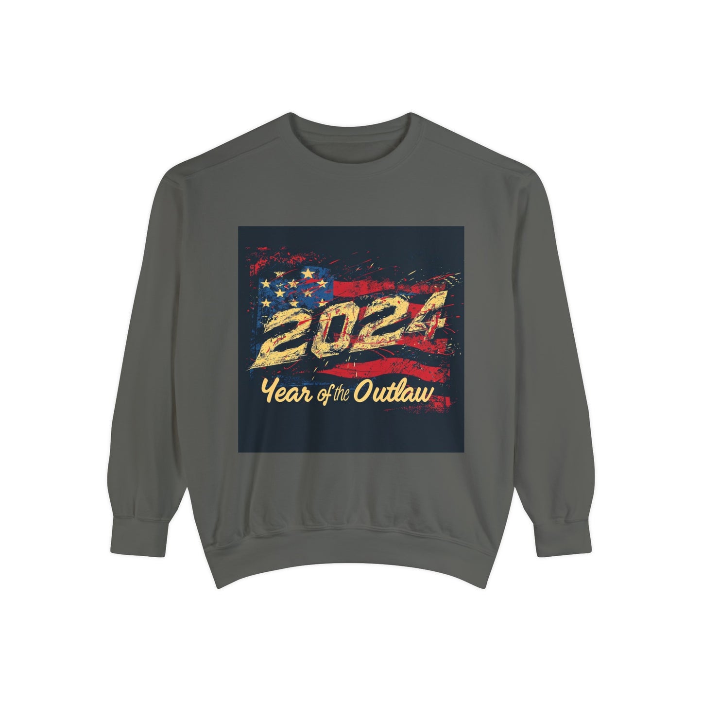 2024 Year of the Outlaw Unisex Garment-Dyed Sweatshirt